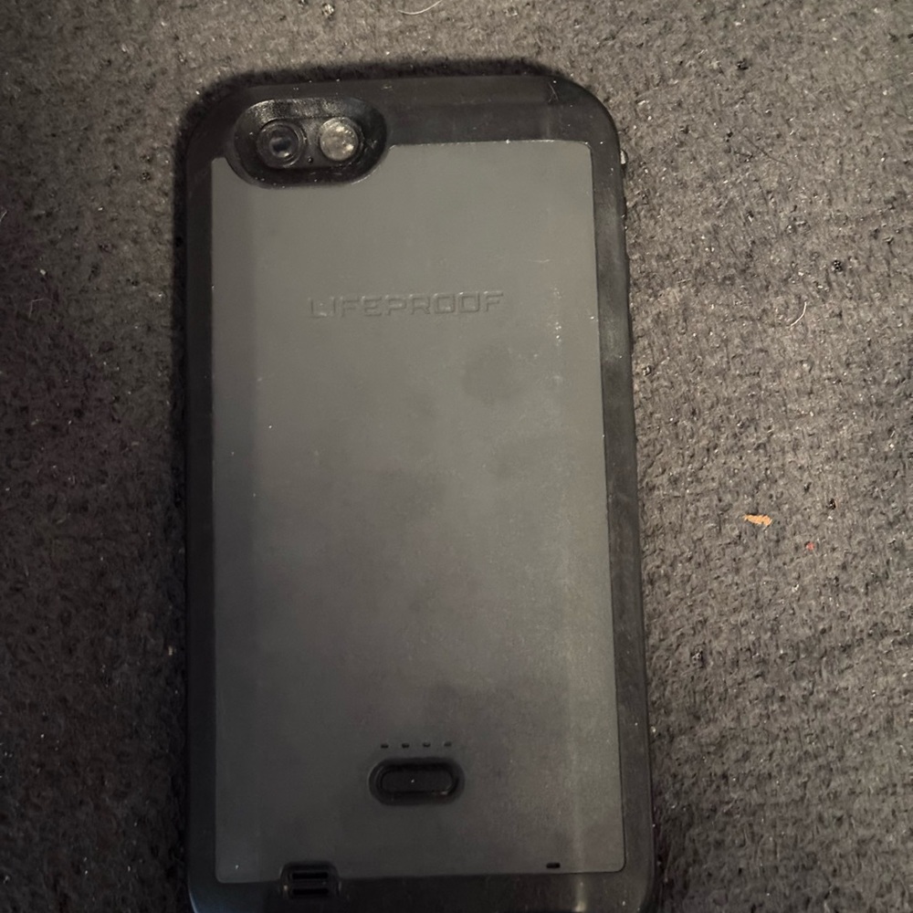 LifeProof Black Phone Case iPhone 6s Plus